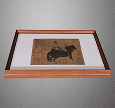 融安书画装裱配框服务案例